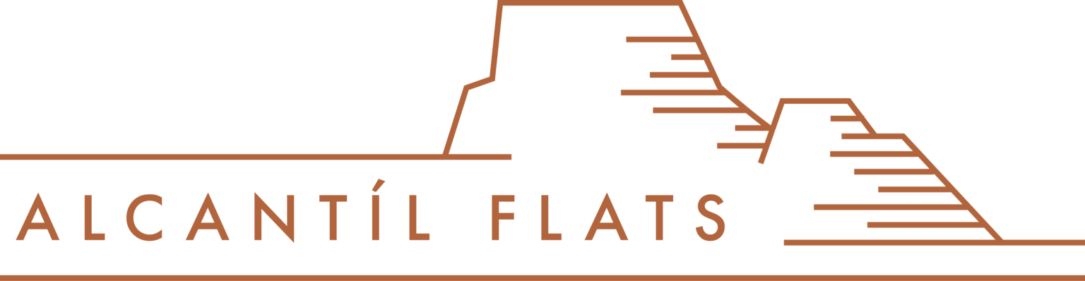 AlcantilFlatsLogo_Horizontal_CLAY